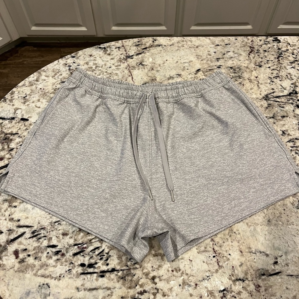 Outdoor Voices Shorts Light Gray Size S